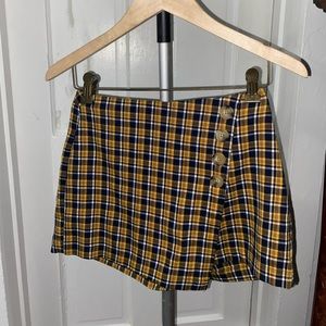 Plaid shorts